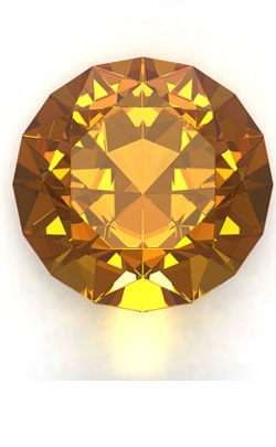 13th year anniversary gemstone theme - citrine image