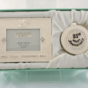 Silver Wedding Gift Set by Impressions by Juliana