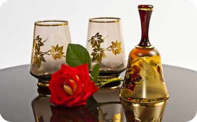 3rd Year Anniversary Moder gift of Glass 3rd Year Anniversary Modern gift of Glass