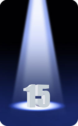 spotlight on 15 year anniversary image