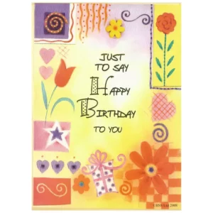 Happy Birthday Greeting Card
