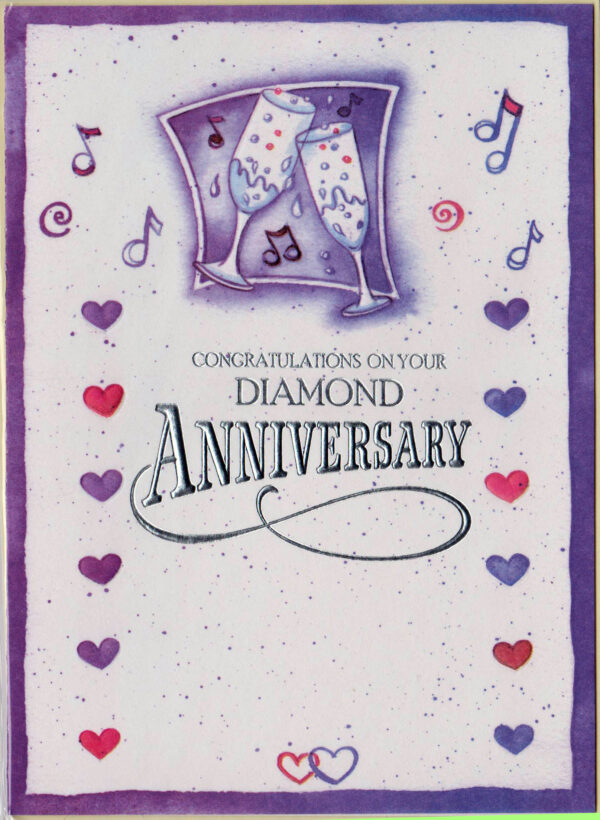 Congratulations on your Diamond Anniversary