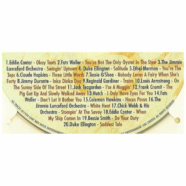 91st Anniversary Card with Original Hit Music of 1934. A Time to Remember, The Classic Years. - Image 2
