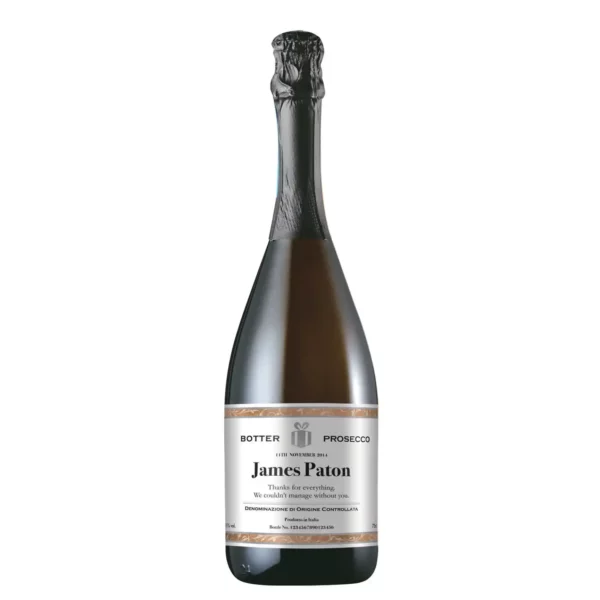 Personalised Wedding Anniversary Prosecco - Image 5