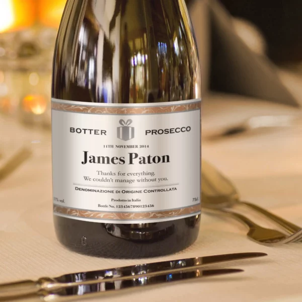 Classic White Labelled Prosecco