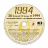 Original Hit Music of 1994. A Time to Remember, The Classic Years. CD
