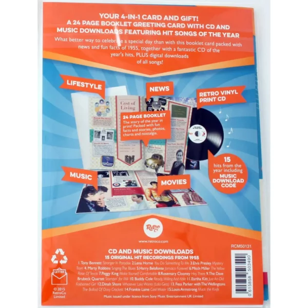 1955 The Story of Your Year 70th Anniversary Booklet CD and Music Download - Image 4