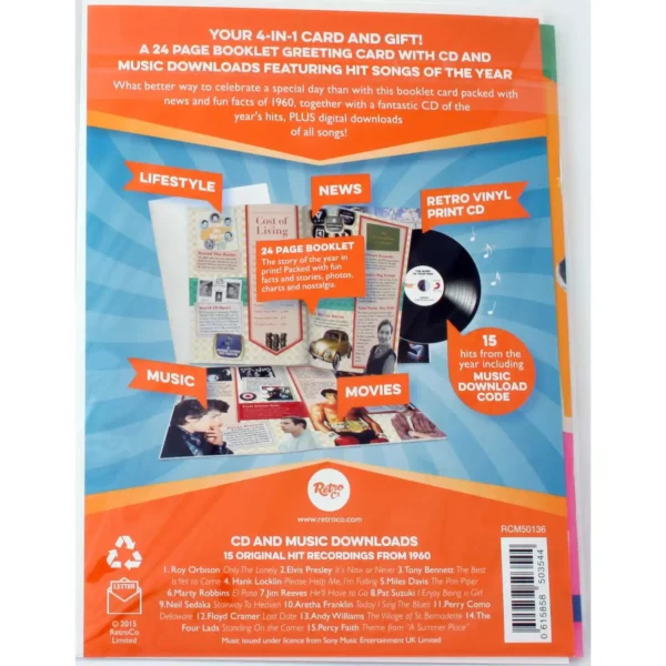 1960 The Story of Your Year 65th Anniversary Booklet CD and Music Download - Image 4