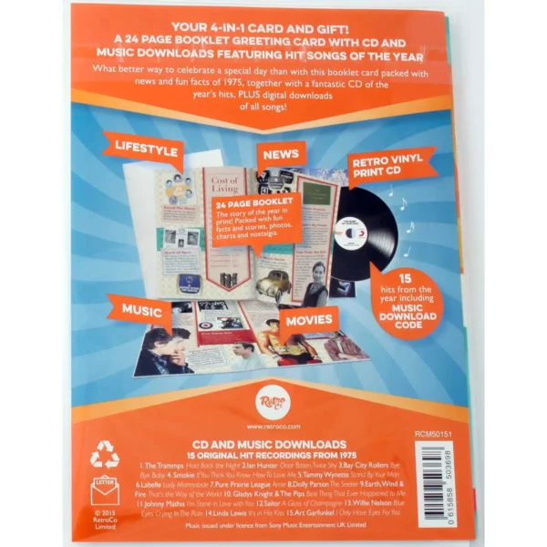 1975 The Story of Your Year 50th Anniversary Booklet CD and Music Download - Image 4