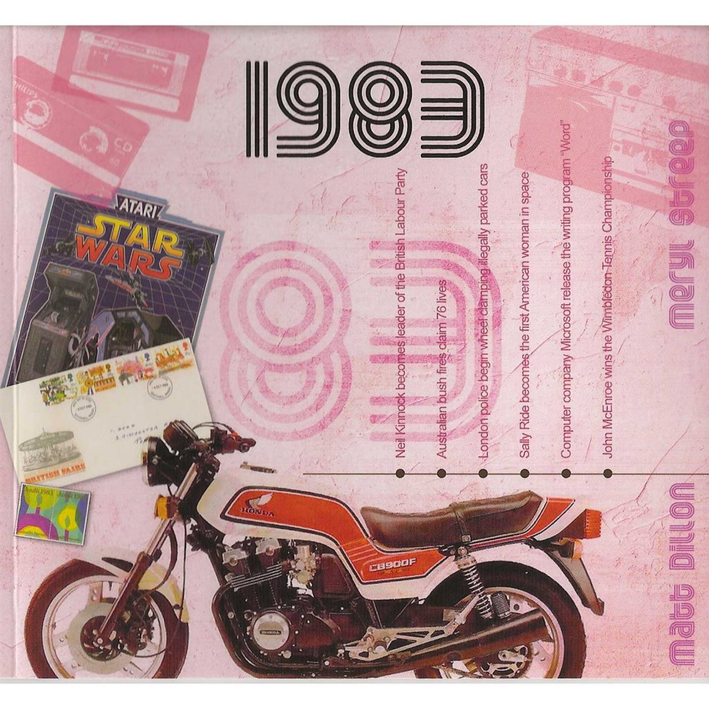 41st Anniversary Card with Original Hit Music of 1983. A Time to Remember, The Classic Years.