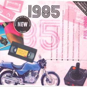 Hit Music of 1985 CD and Greeting Card