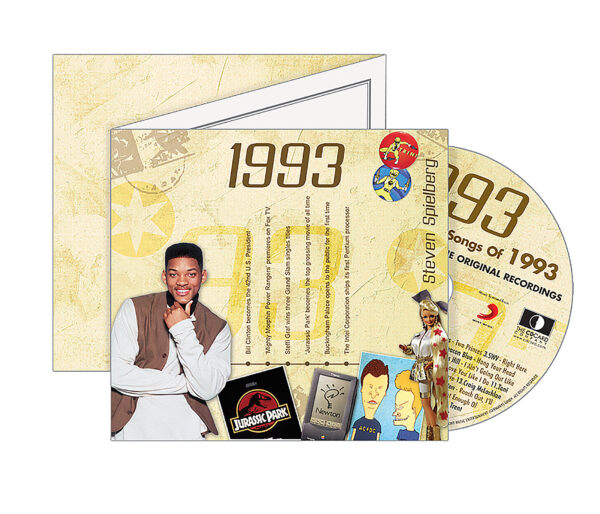 Original Hit Music of 1993. A Time to Remember, The Classic Years.