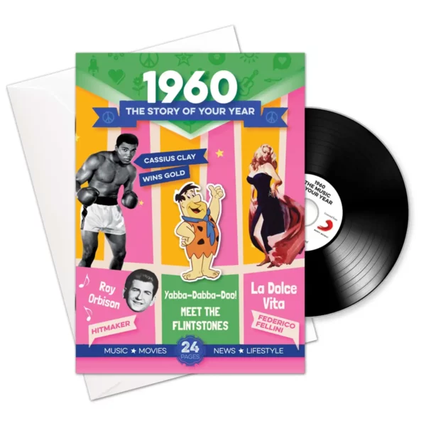 1960 The Story of Your Year 65th Anniversary Booklet CD and Music Download