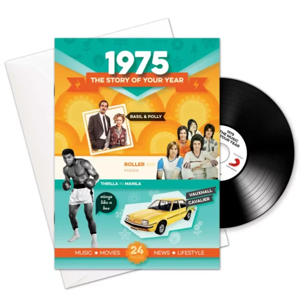 1975 The Story of Your Year 50th Anniversary Booklet CD and Music Download