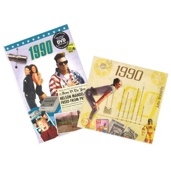 CD & DVD ~ Revisit the Music & News of 1990