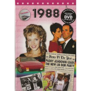 DVD with Memories from 1988 and a Greeting Card in one