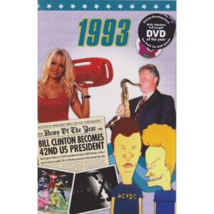 DVD with Memories from 1993 and a Greeting Card in one