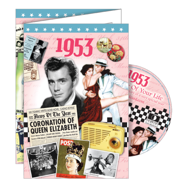 1953 The Time Of Your Life Greeting Card with DVD