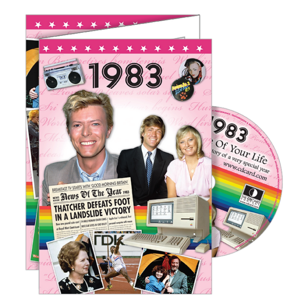 1983 The Time Of Your Life Greeting Card with DVD