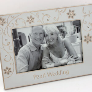 Pearl Wedding 30th Anniversary 6″ x 4″ Photo Frame