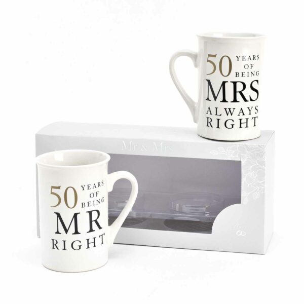 Mr & Mrs Always Right 50 Years