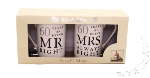 60th Wedding Anniversary Gift Set