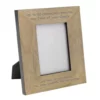 Personalised Wooden photo frame ~ Weddings, Anniversaries, Birthday gifts etc.