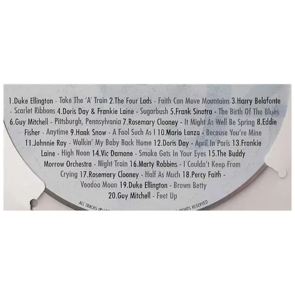 1950's Birthday Greeting Card and Gift in one, includes Hit Music of the year - Image 13