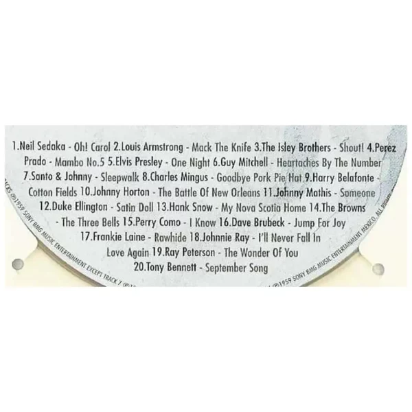 1950's Birthday Greeting Card and Gift in one, includes Hit Music of the year - Image 20