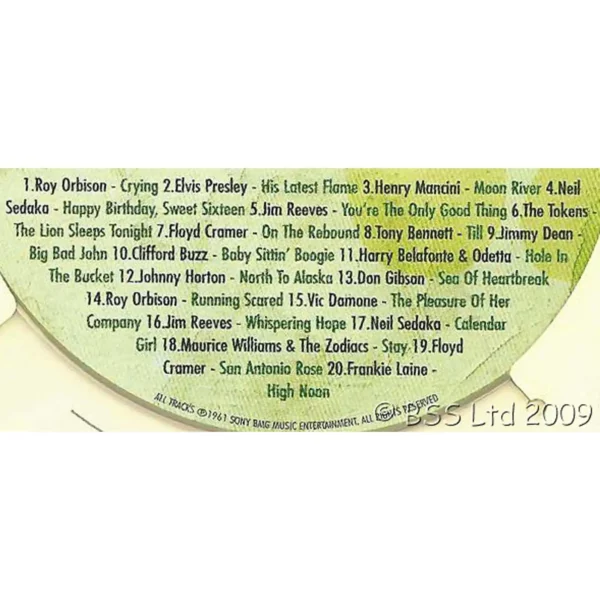 1960's Birthday Greeting Card and Gift in one, includes Hit Music of the year - Image 13