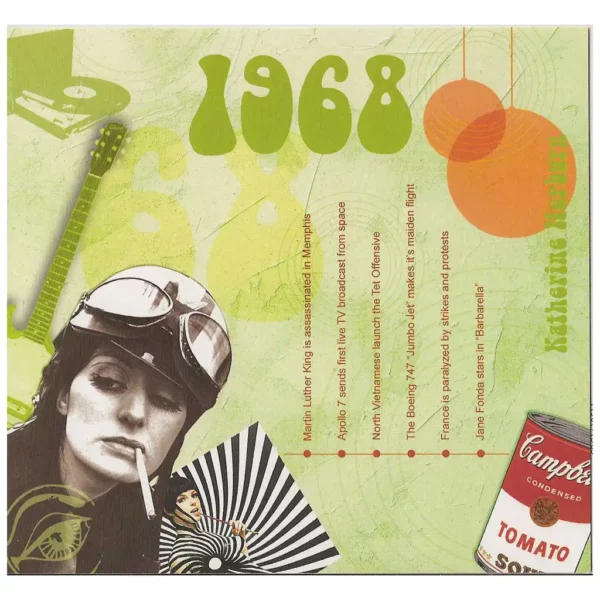 1960's Birthday Greeting Card and Gift in one, includes Hit Music of the year - Image 10