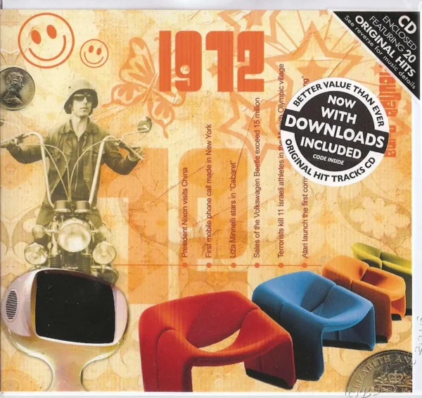 1970's Birthday Greeting Card and Gift in one, includes Hit Music of the year - Image 19