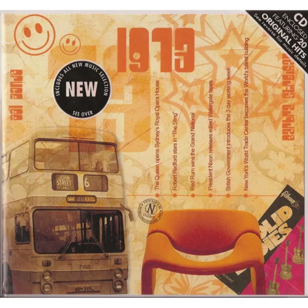 1970's Birthday Greeting Card and Gift in one, includes Hit Music of the year - Image 17