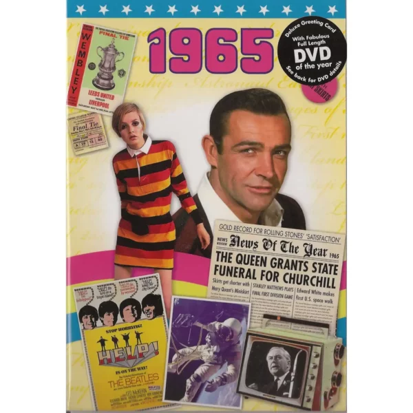 60th Greeting Card Diamond Wedding Birthday What Happened UK 1965 DVD