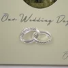 Amore Wedding Anniversary Gift ~ Cream Photo Frame - double aperture - Image 2