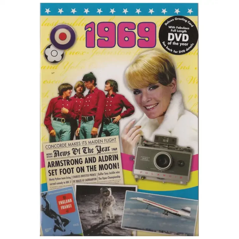 56th Greeting Card Anniversary Birthday What Happened UK 1969 DVD