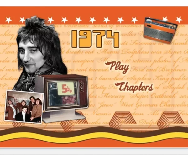 Birthday gifts - DVD News reel from their Birth year (1970s) with Greeting Card - Image 13