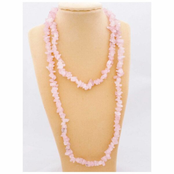 Rose Quartz 36 Necklace - Image 4