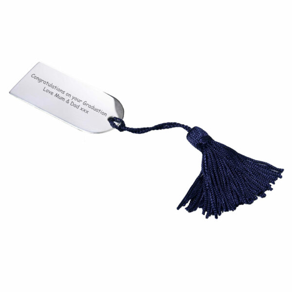 Silver-plated Personalised Bookmark - Image 2
