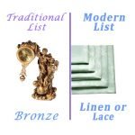 Eighth Bronze, Linen or Lace