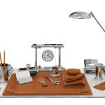 modern 7th anniversary gifts -desk set