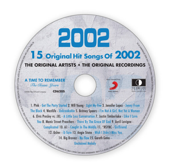 cd 2002 track list