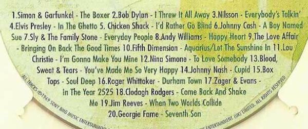 56th Anniversary Card with Original Hit Music of 1969. A Time to Remember, The Classic Years. - Image 2