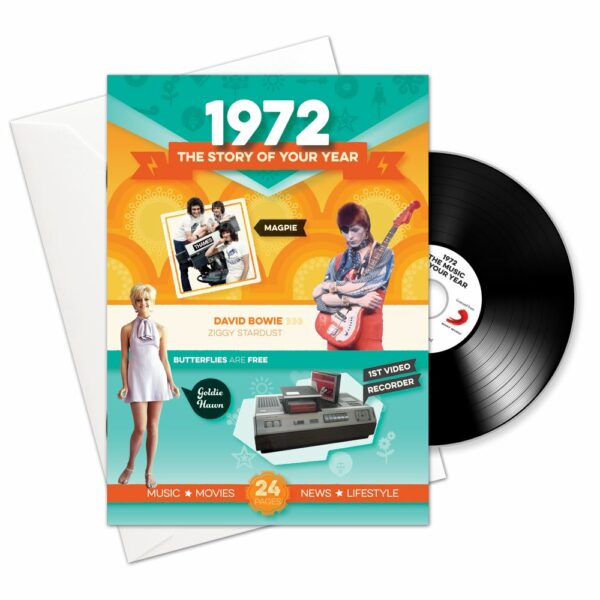 1972 The Story of Your Year 53rd Anniversary Booklet CD and Music Download
