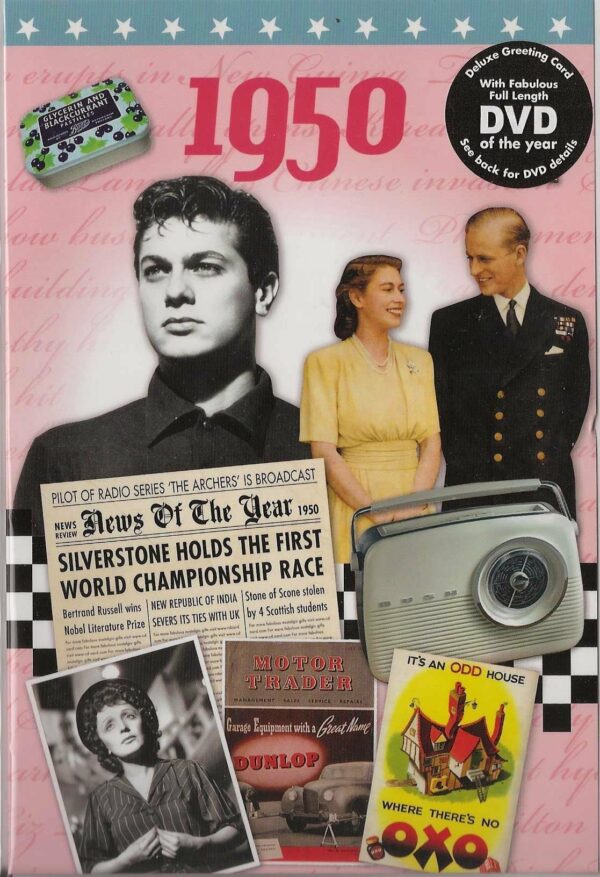 DVD Greeting Card, The Time of your Life -1950