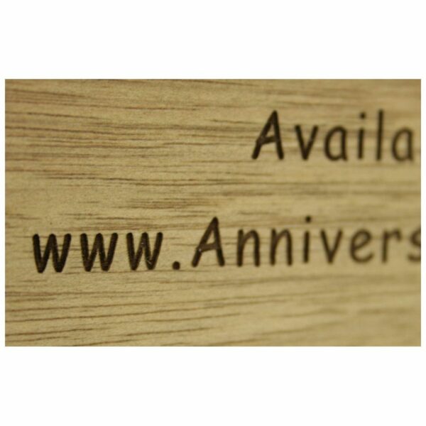 Personalised 6" x 4" Wooden Photo Frame Engraved Free - Image 4