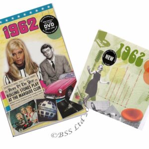 Combined CD & DVD Greeting Card Gift Set - 1962