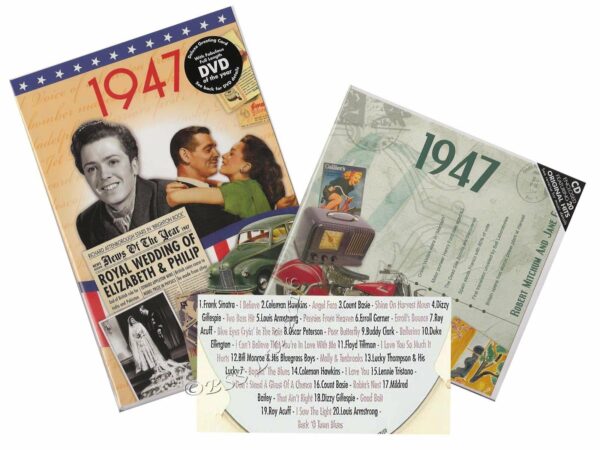 Combined CD & DVD Greeting Card Gift Set - 1947 - Image 3