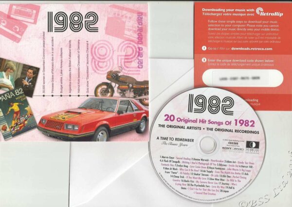 Combined CD & DVD Greeting Card Gift Set - 1982 - Image 3