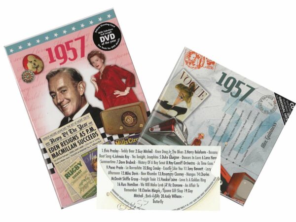 Combined CD & DVD Greeting Card Gift Set - 1957 - Image 3